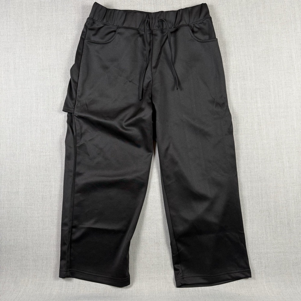 Silverts Pants Adult Size Medium Black Reusable Adaptive Easy On Easy Off NWT